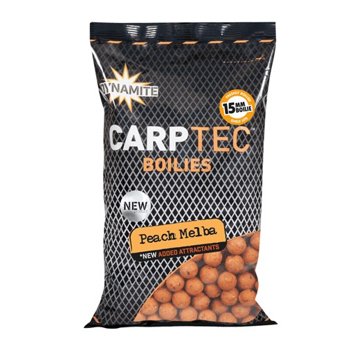 Dynamite Baits - Carptec Peach Melba Boilies 1.8Kg 15mm