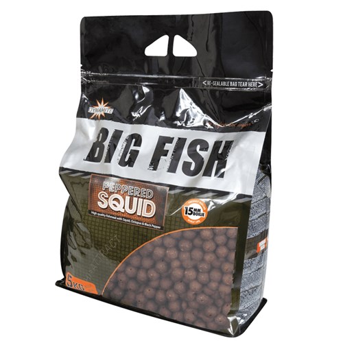 Dynamite Baits - Big Fish Peppered Squid 5kg 15mm