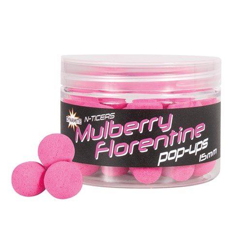 Dynamite Baits - N-Ticers Mulberry Florentine Pop-Ups 15mm