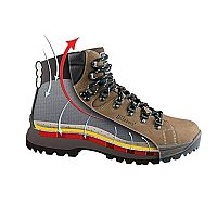 Grisport - Ορειβατικό Μποτάκι Αδιάβροχο Spo-Tex Foca Nabuk Καφέ - 13705-N65t