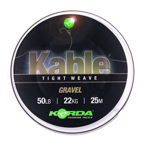 Korda - Kable Leadcore 50lb 25m Gravel
