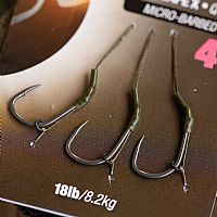 Korda - Loop Rigs Size 4 DF Wide Gape X 18lb