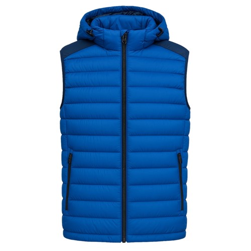 Palablu - Ανδρικό Aμάνικο Μπουφάν Μπλε