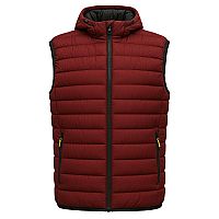 Palablu - Ανδρικό Aμάνικο Μπουφάν Μπορντό