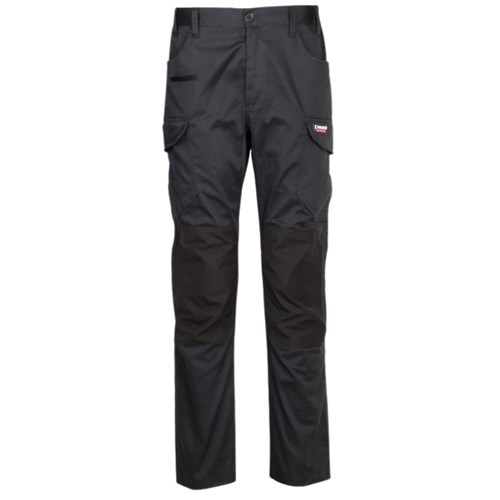 Fageo - Παντελόνι εργασίας stretch με ενίσχυση στα γόνατα Μαύρο