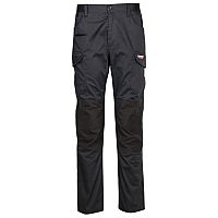 Fageo - Παντελόνι εργασίας stretch με ενίσχυση στα γόνατα Μαύρο