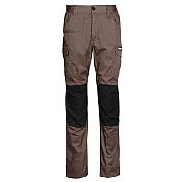 Fageo - Παντελόνι εργασίας stretch με ενίσχυση στα γόνατα Καφέ