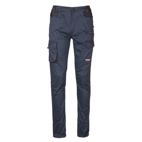 Fageo - Παντελόνι Εργατικό Strech Μπλε/Μαύρο