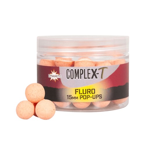 Dynamite Baits - CompleX-T Peach Tone Fluro Pop-Ups 15mm