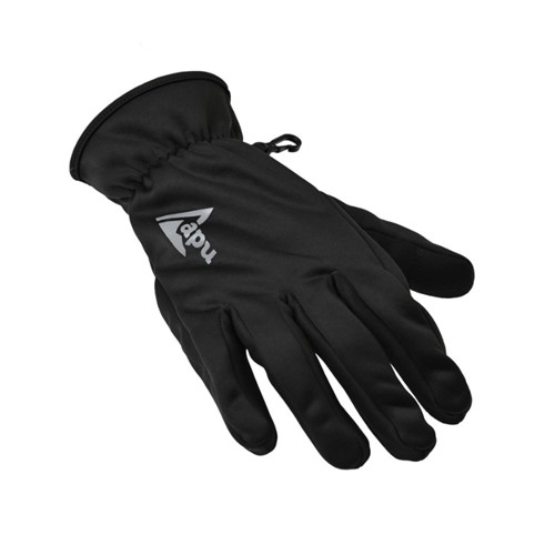 APU - Stretchy Softshell Gloves Repel Black