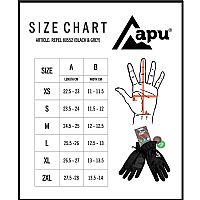 APU - Stretchy Softshell Gloves Repel Black