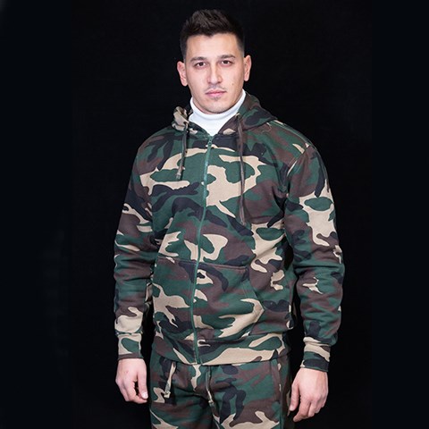 Game - Woodland Zip Hoodie