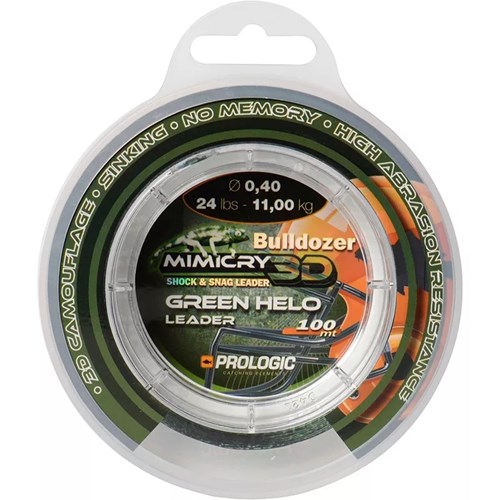 Prologic - Mimicry Green Helo Leader 100 m - 0.60 mm - 21.3 kg