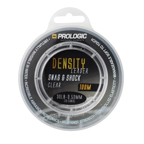 ProLogic Density Snag & Shock Leader Clear 100 m 0.50 mm 13.6 kg