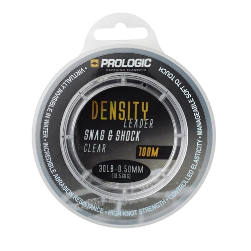 ProLogic Density Snag & Shock Leader Clear 100 m 0.50 mm 13.6 kg