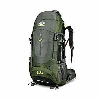 Σακίδιο πλάτης ορειβατικό 65+5L Green