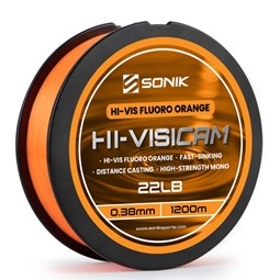 Sonik - Hi-Visicam 15lb 1200m (0.31mm) Orange