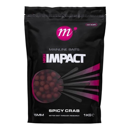 Mainline Baits - Hi Impact Spicy Crab 1kg 15mm
