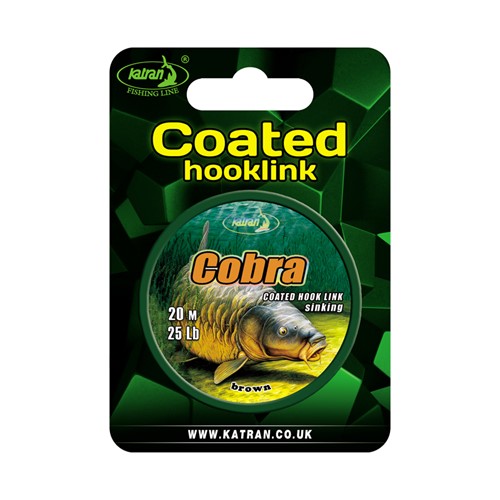Katran - Cobra Coated Brown 25lb - 20m