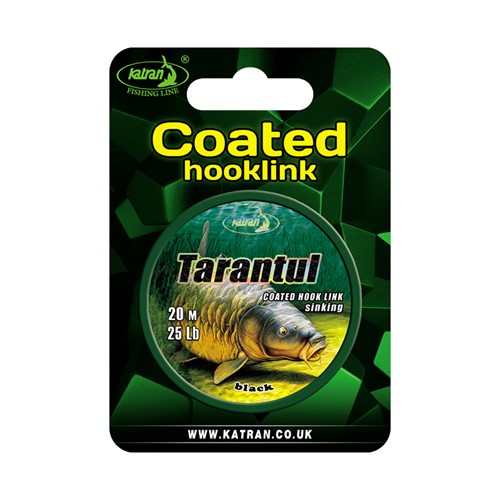 Katran - Tarantul Coated Black 25lb - 20m