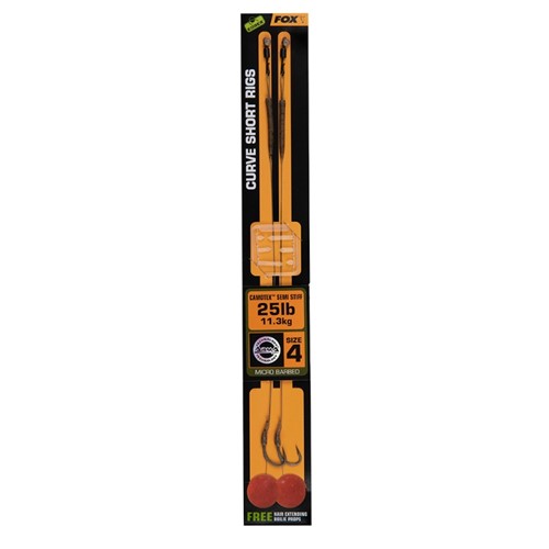 Fox - Edges Curve Short 6 - 20lb Camotex Semi Stiff x 2