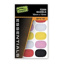 Fox - Edges 10x15mm Foam Barrels - Mixed Colour