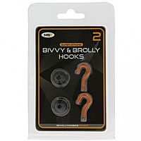 NGT Magnetic Bivvy & Brolly Hooks (2pcs)