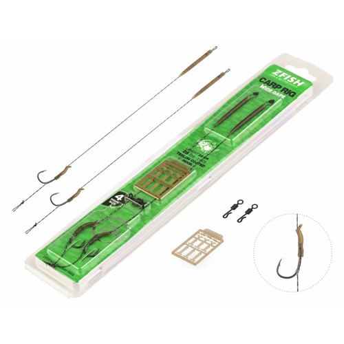 ZFish - Wide Gape Carp Rig Size 6