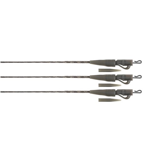 Fox Edges Naturals Submerge Lead Clip Leaders 40lb 3pcs