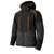 Μπουφάν Softshell Κυνηγιού Μαύρο με Πορτοκαλί Λεπτομέρειες