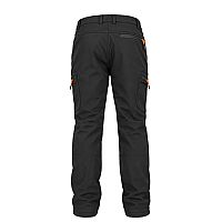 MASTINO M2323-1 Παντελόνι Outdoor Αδιάβροχο & Αντιανεμικό με Ενισχυμένα Γόνατα - Μαύρο/Πορτοκαλί