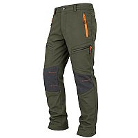 MASTINO M2323-5 Παντελόνι Outdoor Αδιάβροχο & Αντιανεμικό με Ενισχυμένα Γόνατα - Χακί/Πορτοκαλί